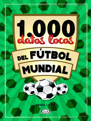 cover image of 1.000 datos locos del fútbol mundial